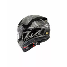 Casco Devil Carbon MN — XL, gris brillo